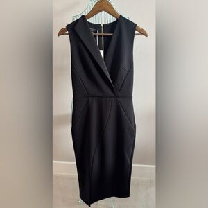 Brand New Ted Baker Tuxedo Style Bodycon Dress